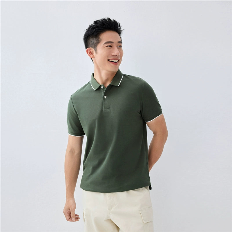 Giordano Casual Versatile Lapel Polo Shirt