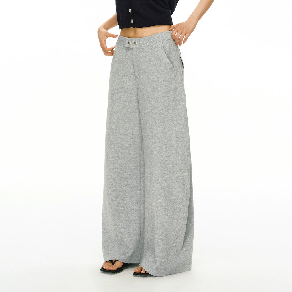 Ariseism Retro Wide-leg Scimitar Slacks
