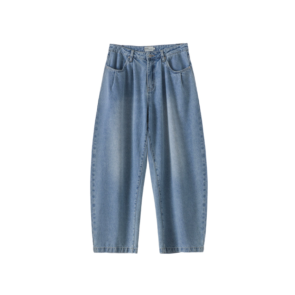 BUTTBILL 25SS puree heavy twill washed micro-cocoon jeans