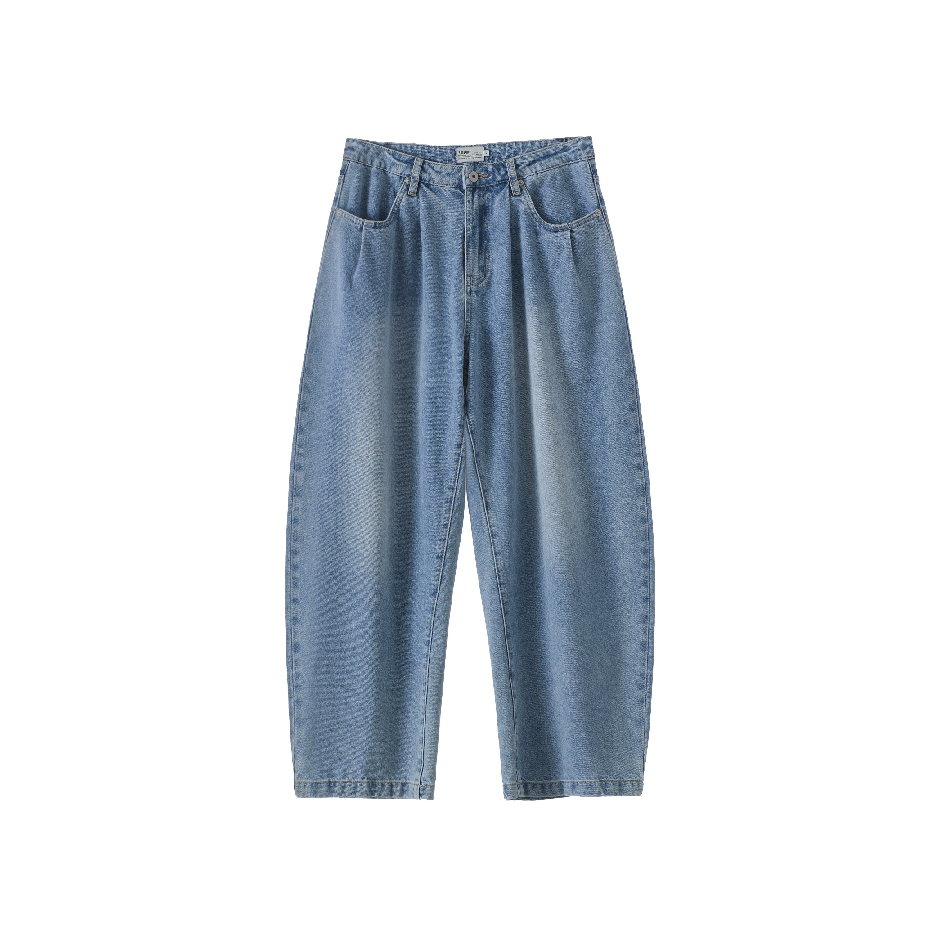 BUTTBILL 25SS puree heavy twill washed micro-cocoon jeans