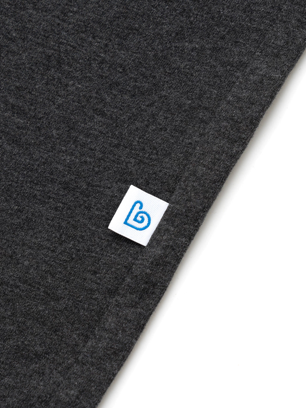 BENT IDEA Embroidery Simple Henry Collar Casual Tee