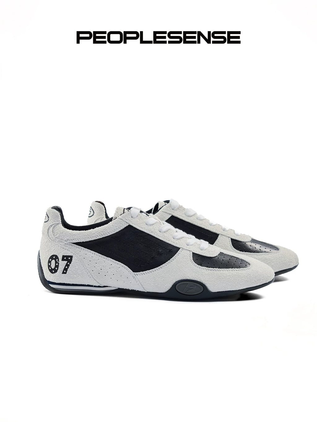 PEOPLESENSE Vintage Stitched Embroidered Sneakers
