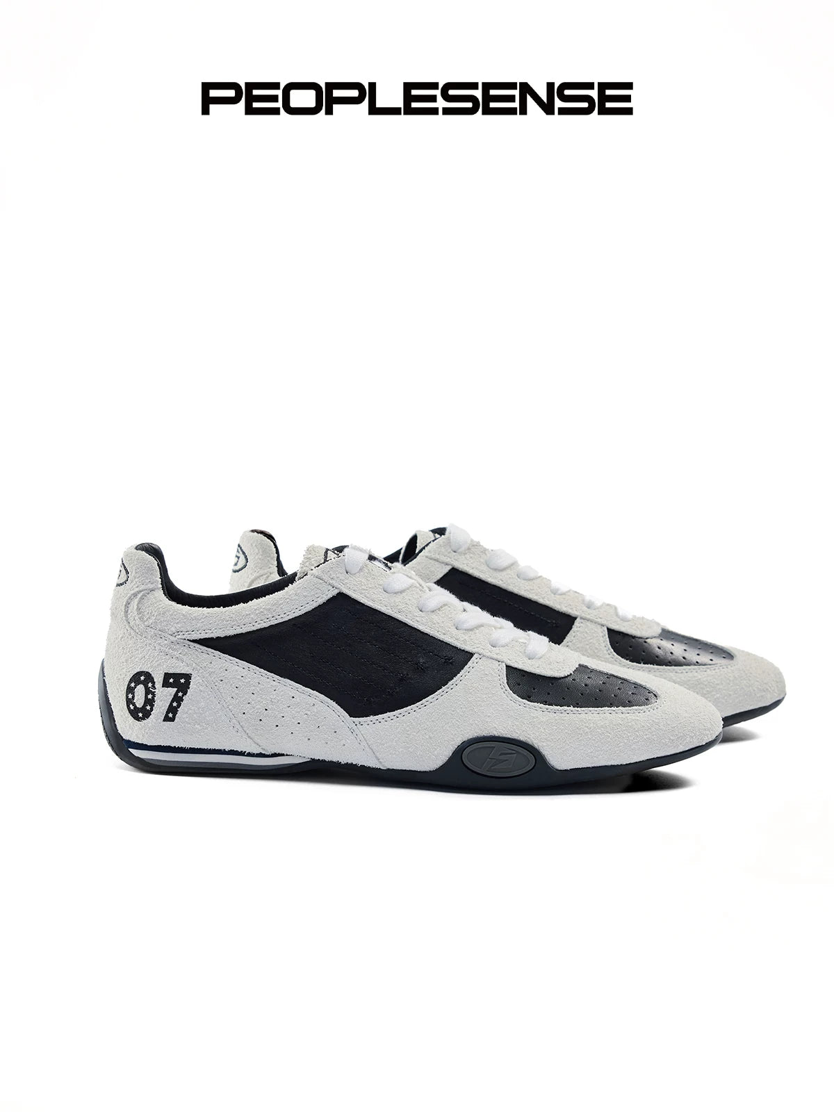 PEOPLESENSE Vintage Stitched Embroidered Sneakers
