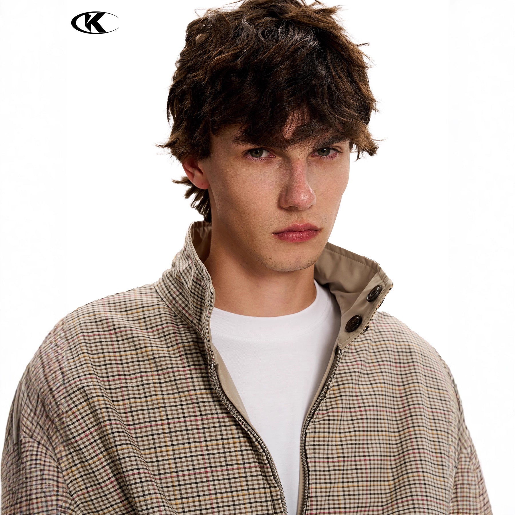 11KN Loose and Simple Short and Wide Jacket