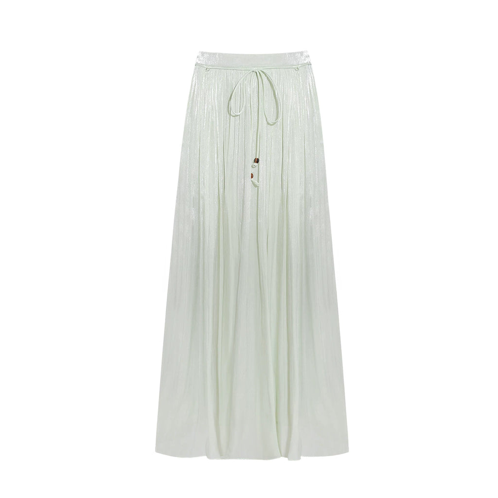Wildberry High Waist Pleated Skirt