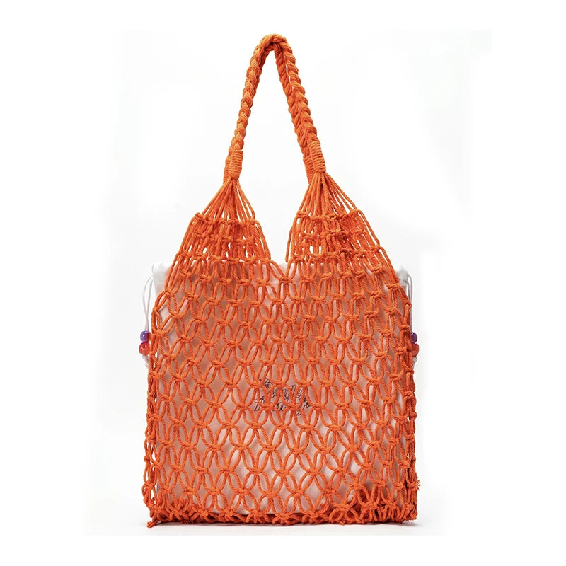 Donkey Woven Skeleton Shoulder Bag