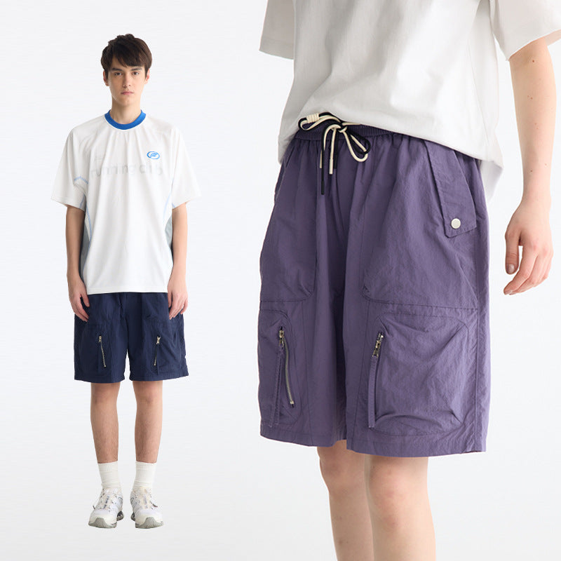 UNF 25SS tooling waterproof breathable quick-drying lace-up sports shorts