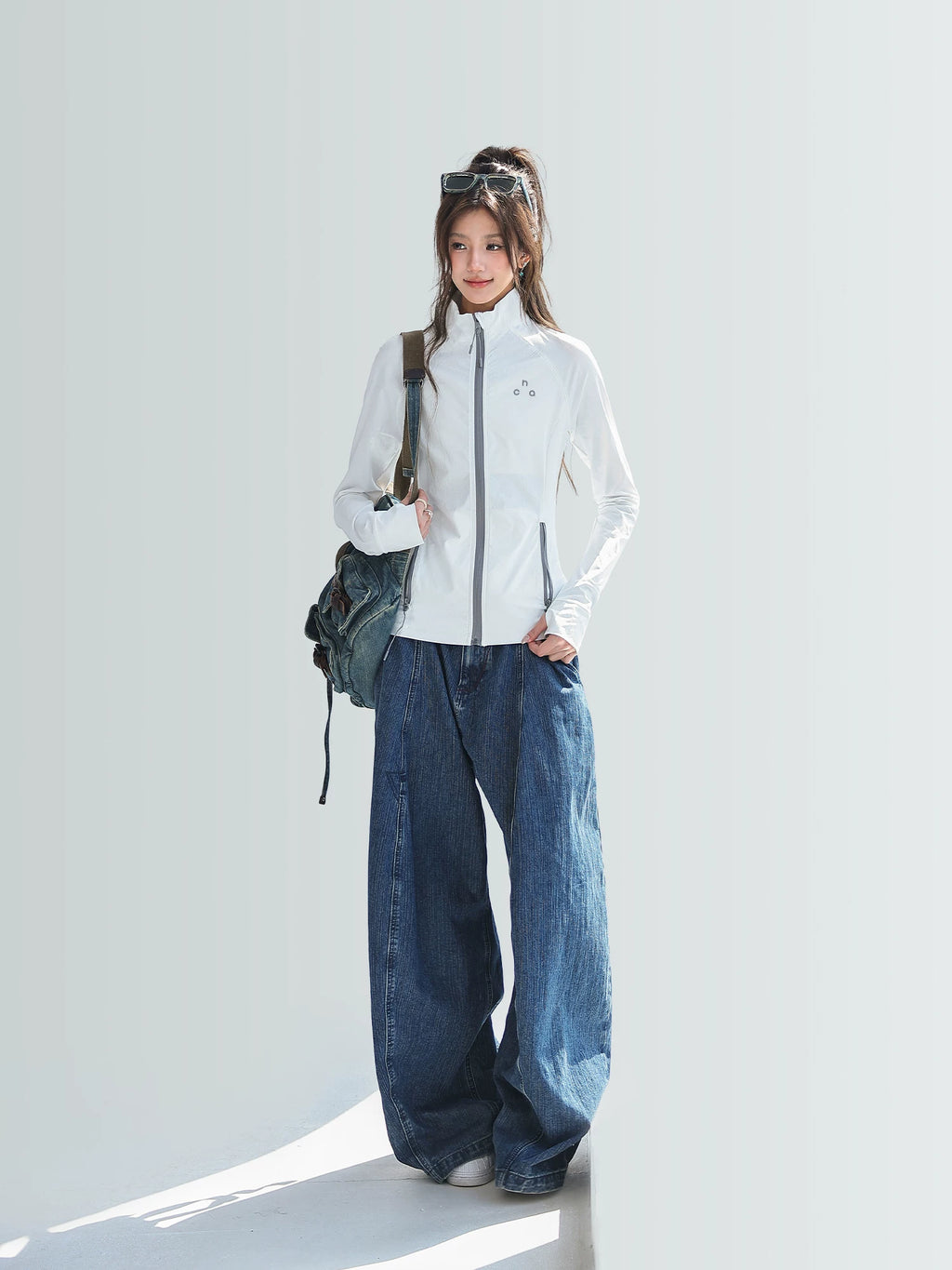 CHANT2nd Slim-fit Stand-up Collar Sunscreen Jacket