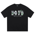 MEDM Lace Printed Applique Butterfly LOGO Tee