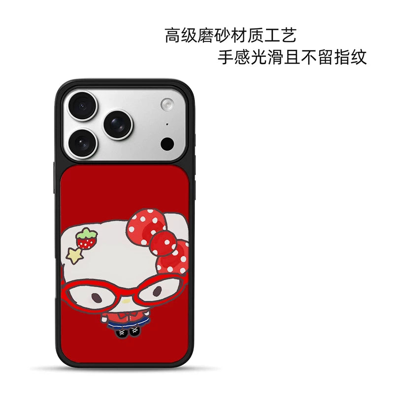 Pbcase Glasses Cat Cat Simple Apple Phone Case