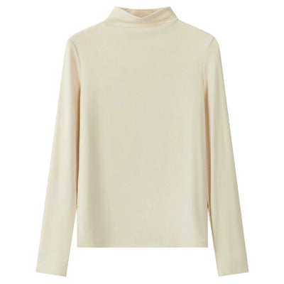 Cantonstory Shoulder Casual Versatile Bottom Shirt