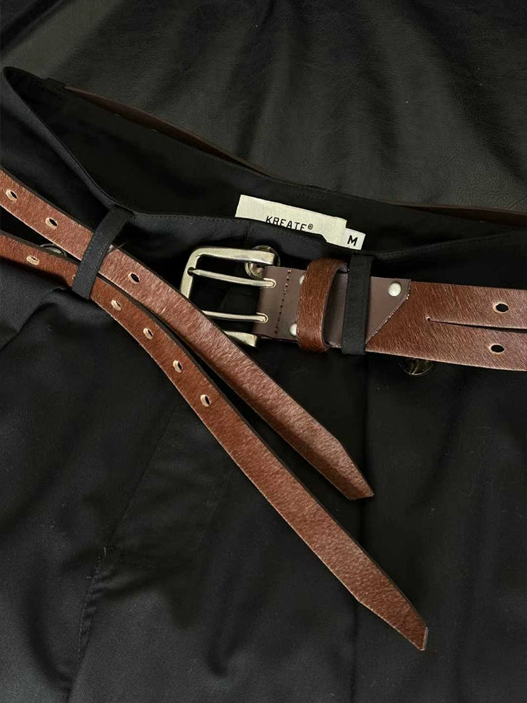 KREATE First Layer Cowhide Leather Belt