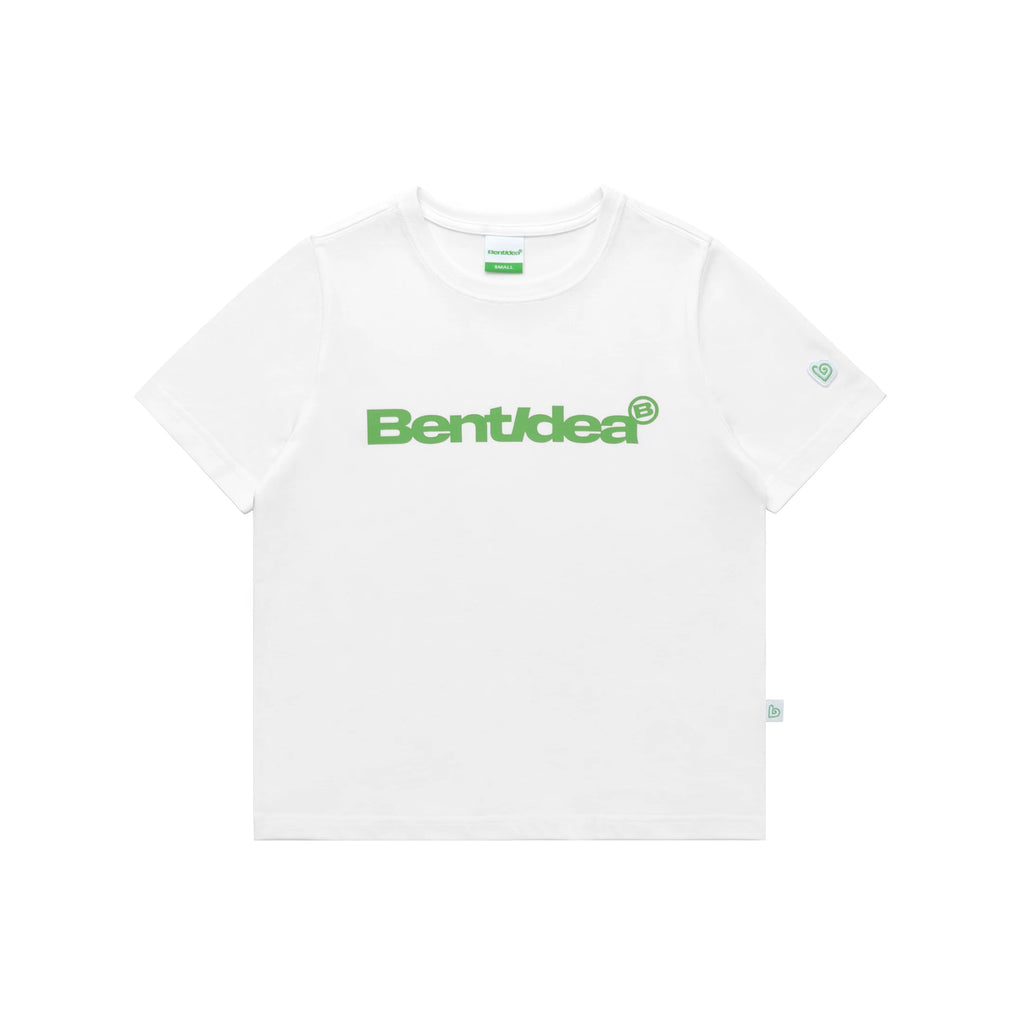 BENT IDEA Slim Fit Standard Font Logo Printed Tee
