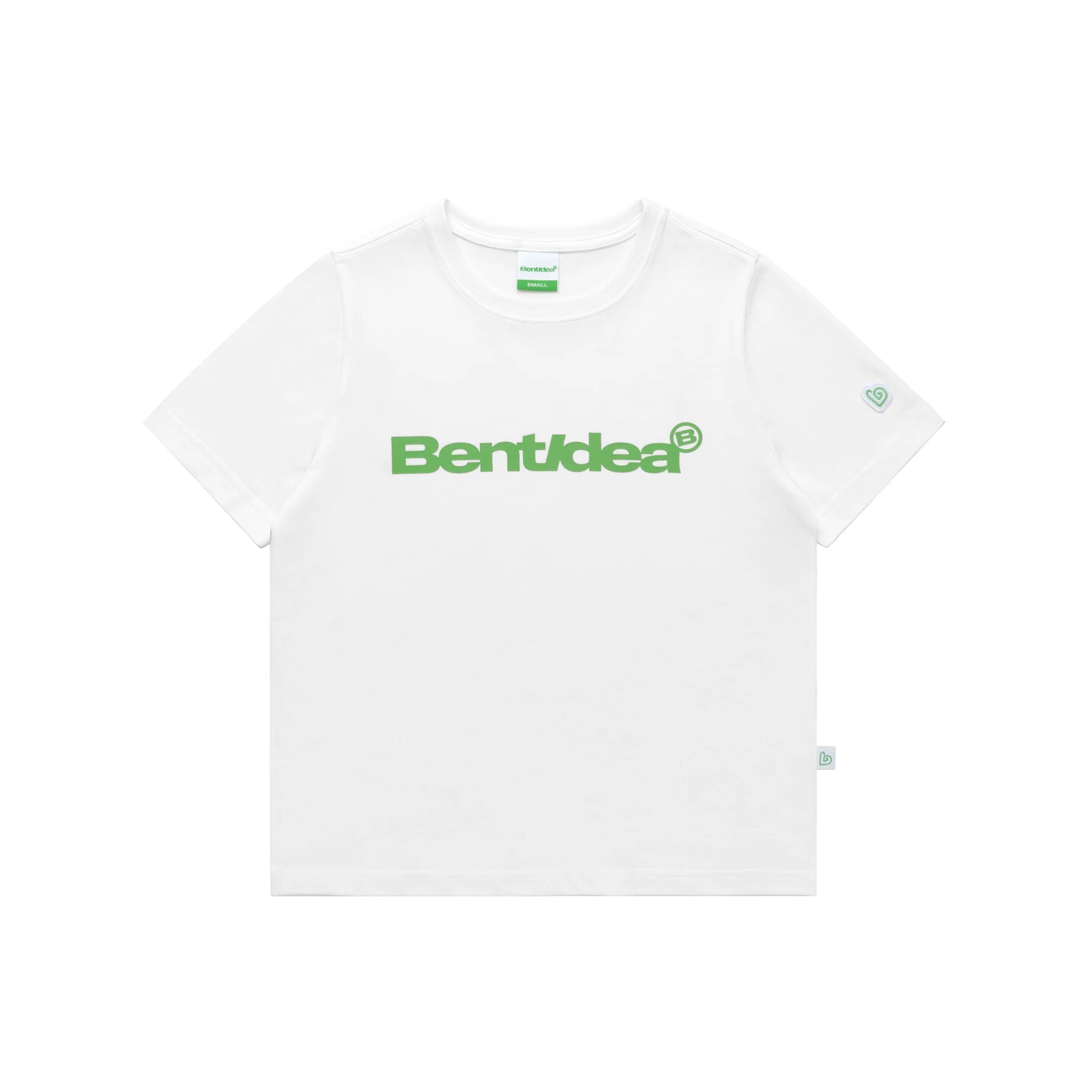 BENT IDEA Slim Fit Standard Font Logo Printed Tee
