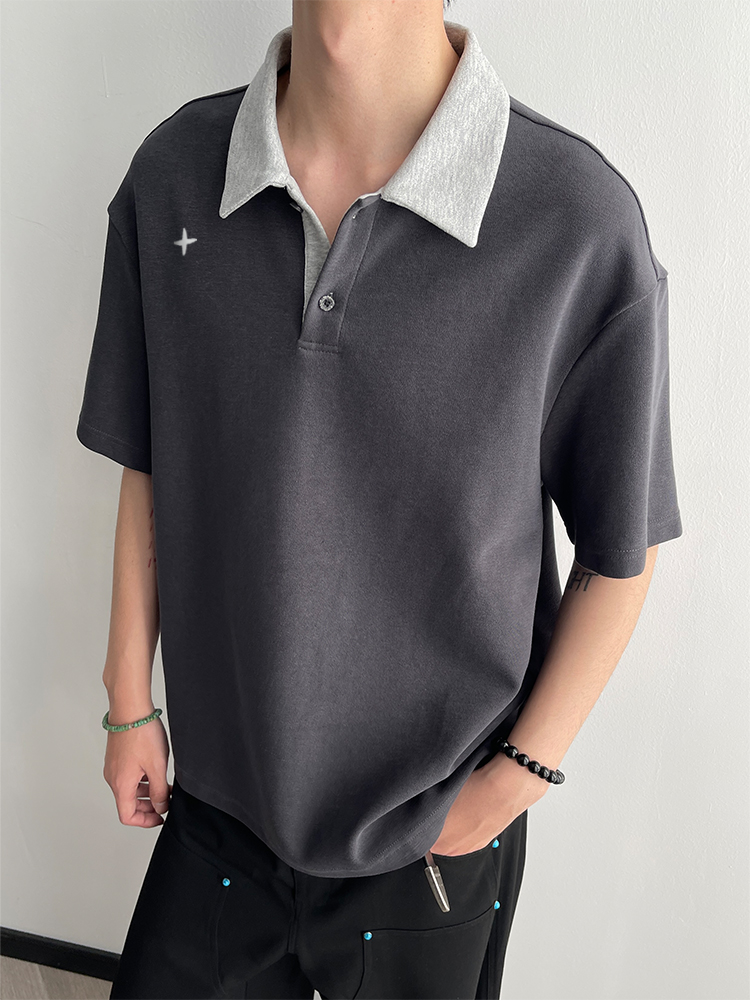 KONOOT Polaris Embroidered, Ice Polo Shirt