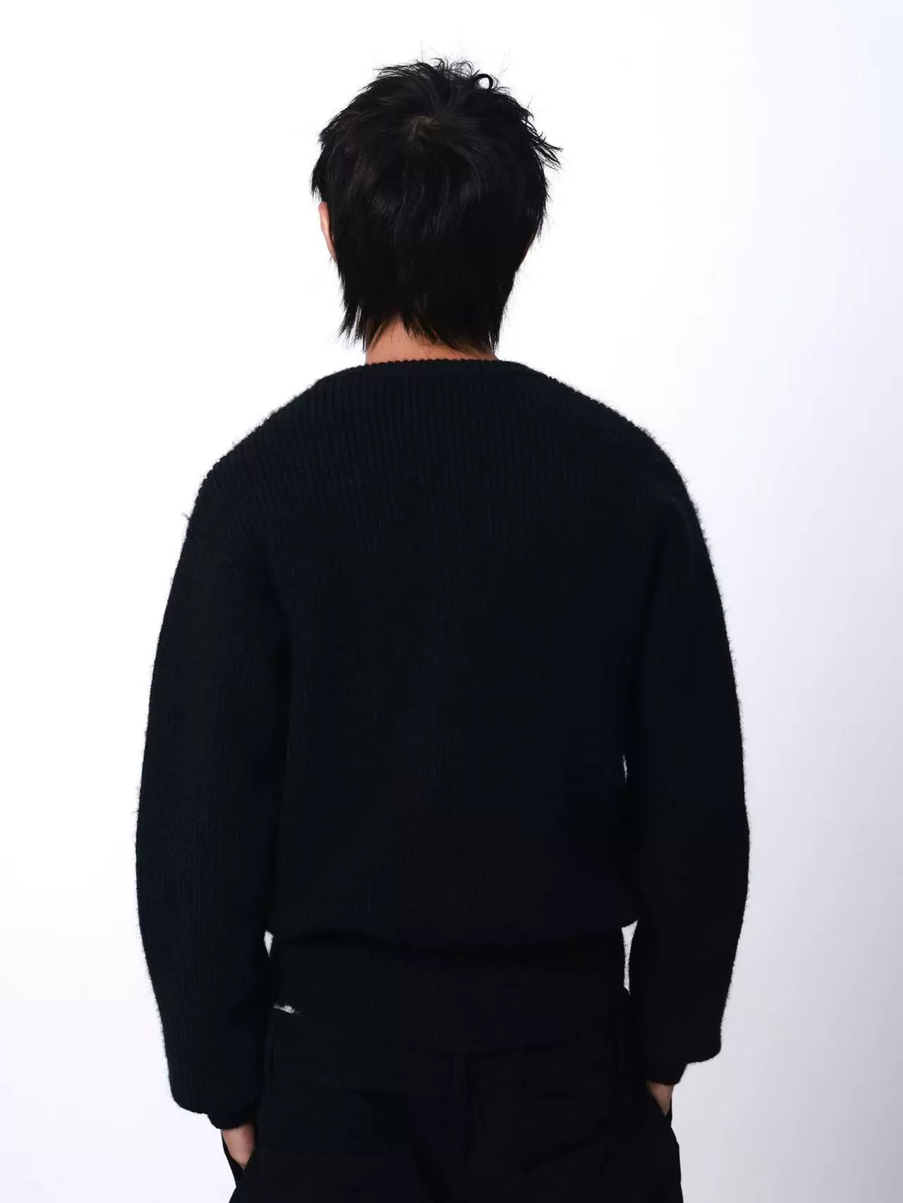 DETW Rough-knit Premium Sweater Cardigan