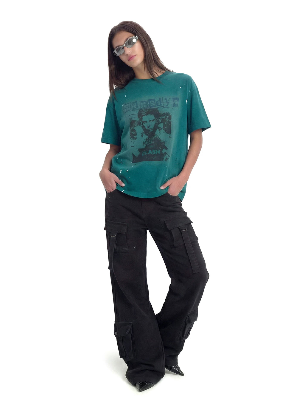 Remedy Trendy Portrait Print Casual Tee
