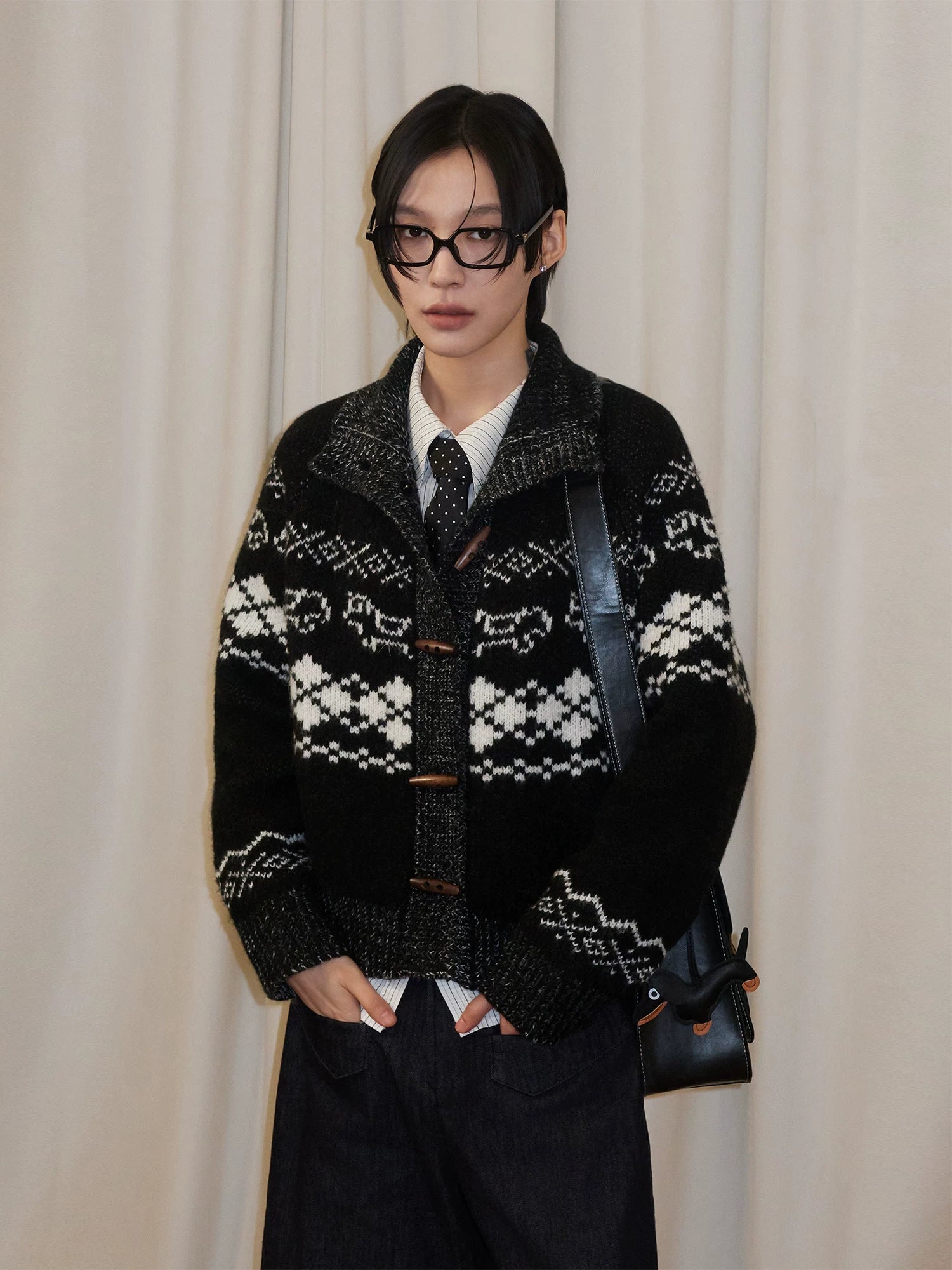 Sameuoo Fair Island Knitted Wool-blend Sweater