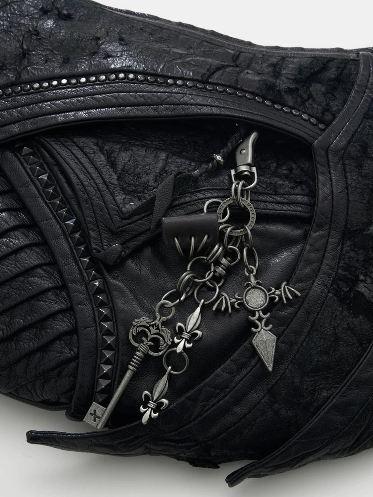 Imdelusion Punk Cross Old Heavy Industry Pendant Accessories Bag Hanging