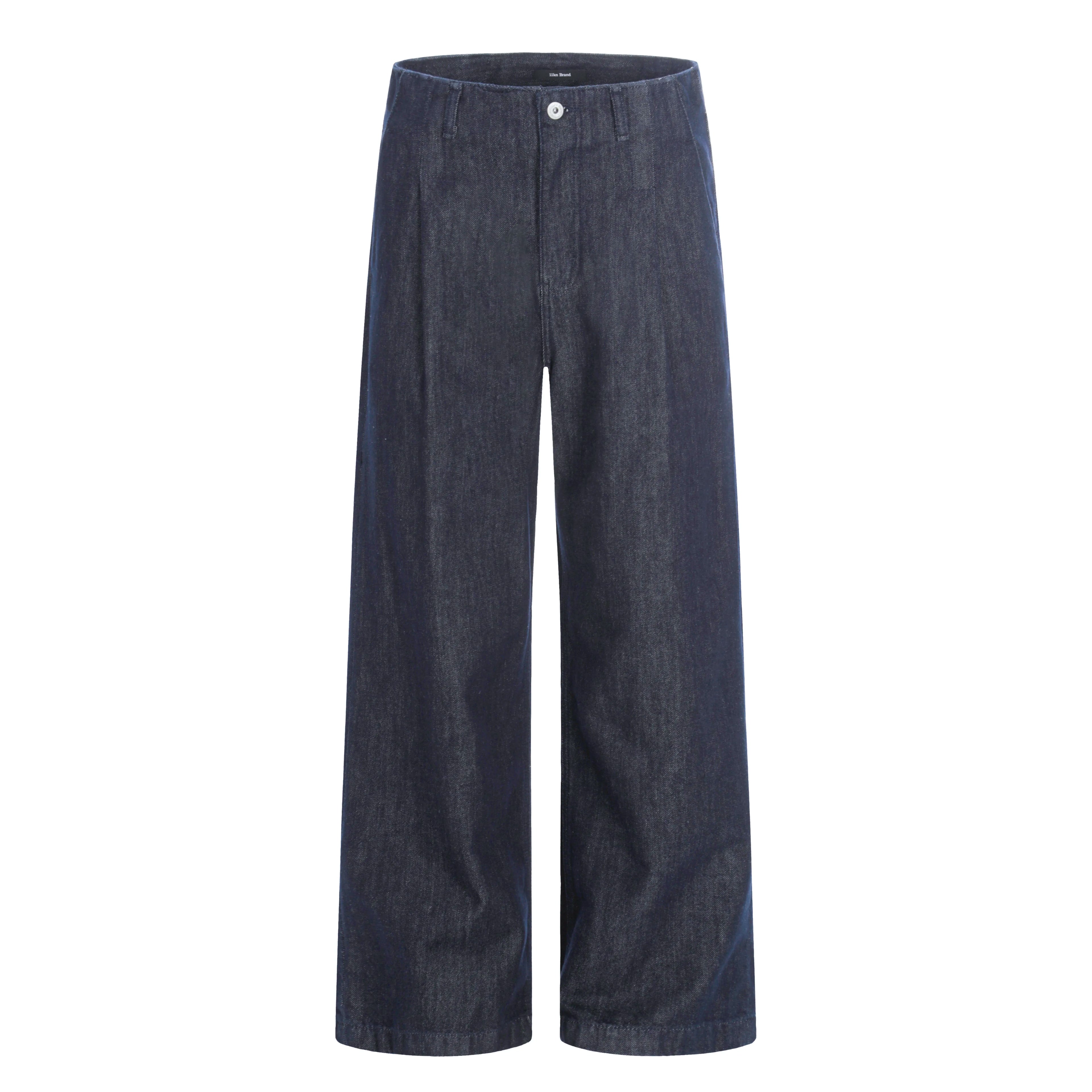 MADWITCH Minimalist Waistless Loose Straight Jeans