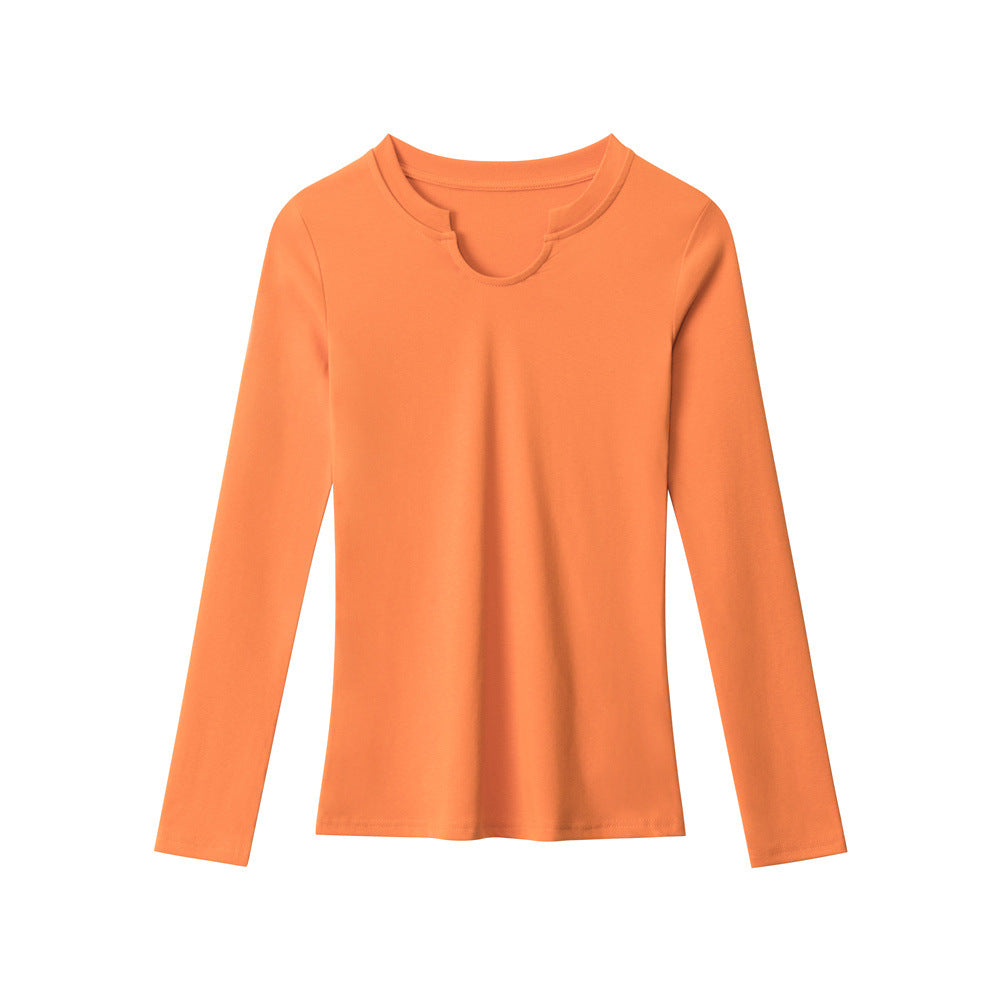 Nariele Front Shoulder Slim Slim Long Sleeves