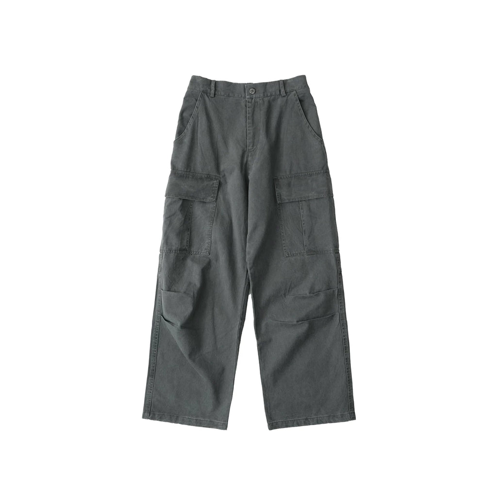 LIVINGTOWN Retro Casual Loose and Old Overalls