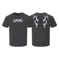 SGW "Wings of Thorns" American Street Subculture Print Slim Sleeve Short Sleeve Tee