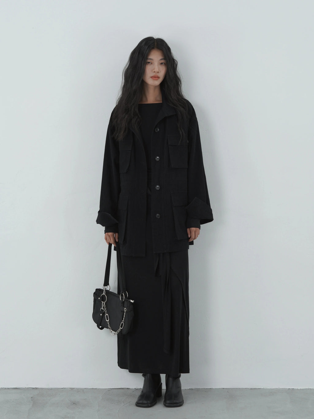 EIGHTHMONTH High-end Strap Waist Temperament Dress
