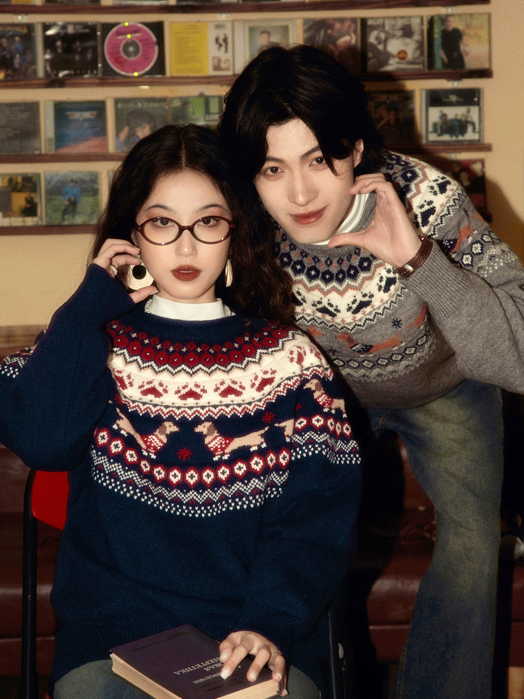 ALOHA Vintage Lazy Sweater