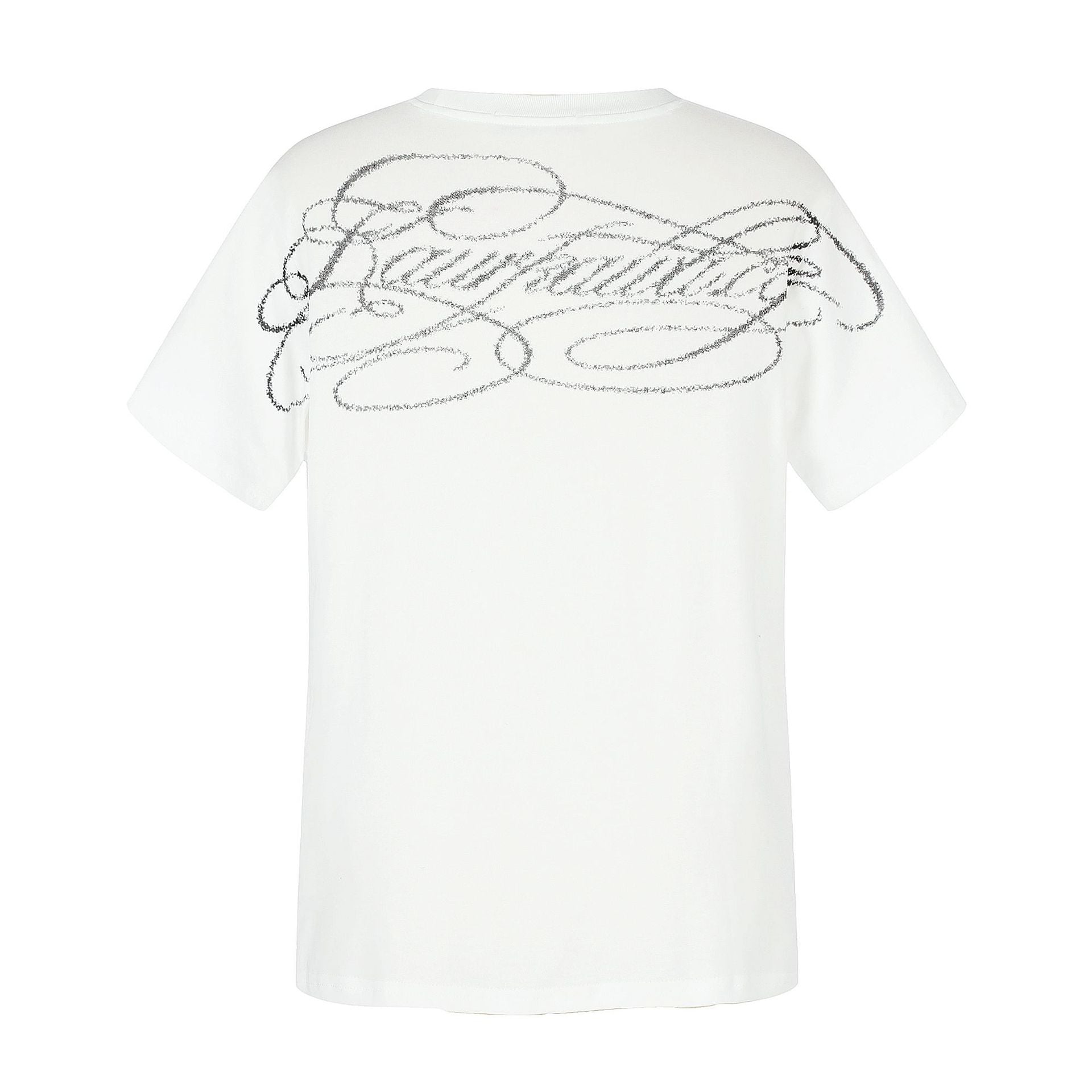 11KN Retro Loose Round Neck Tee