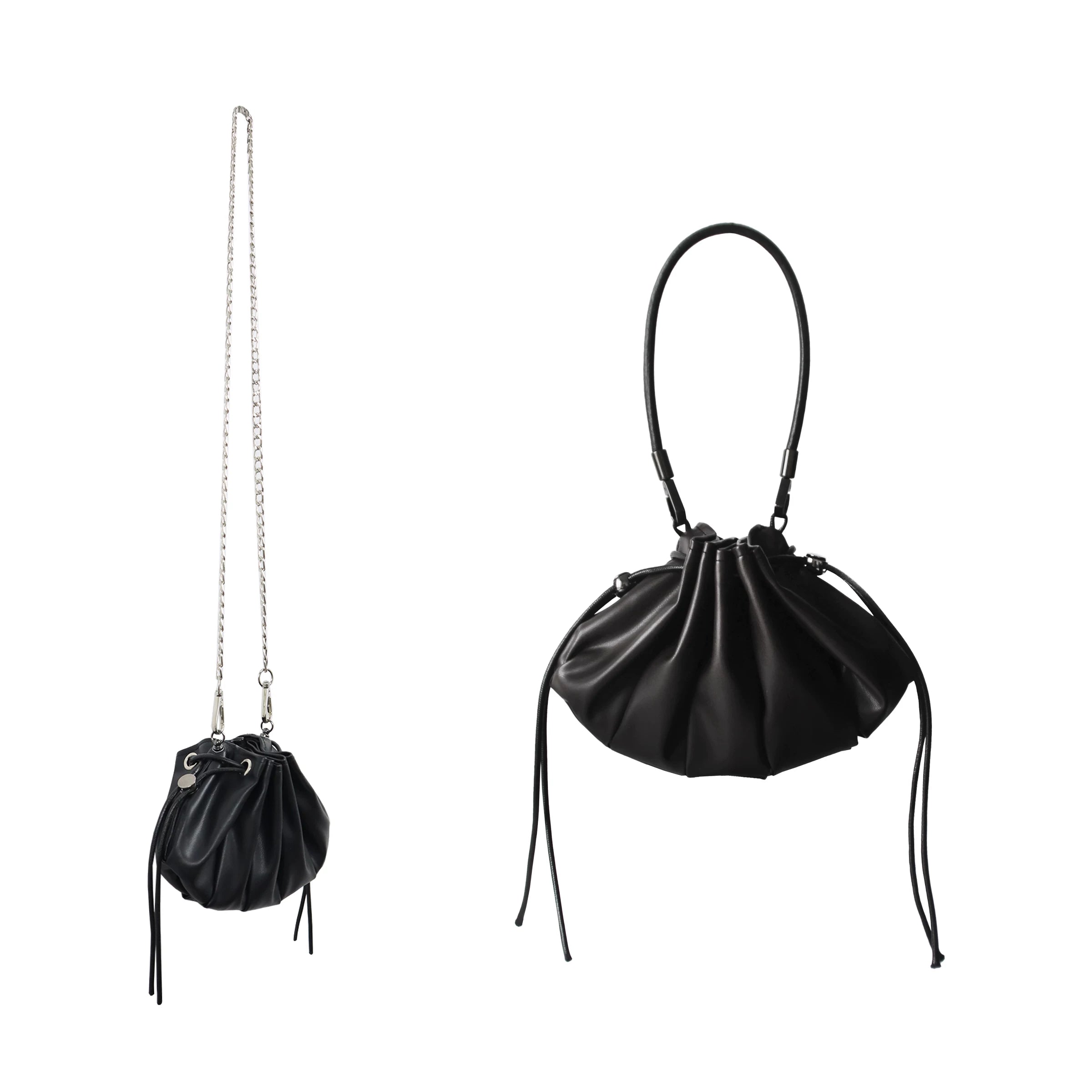 Heelwood Pleated Armpit Messenger Bag
