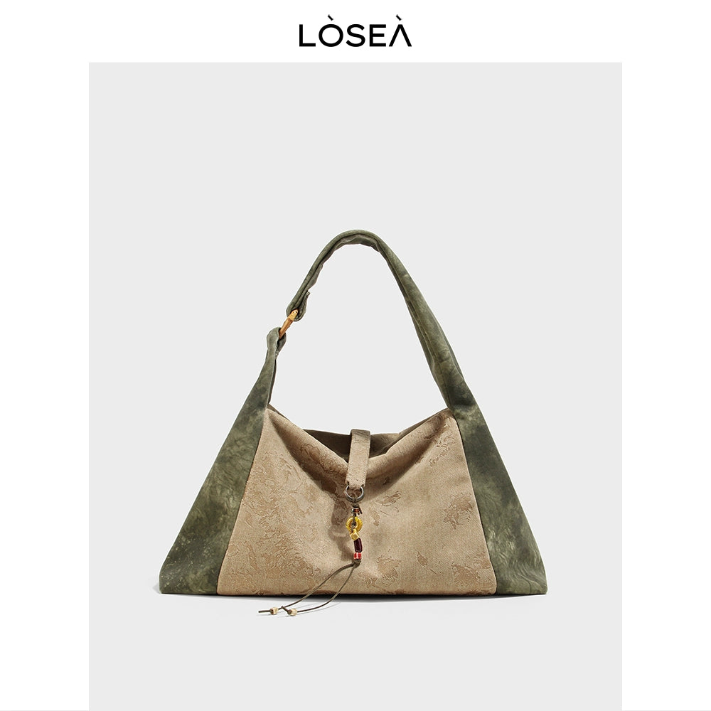 LOSEA Antique Large-capacity Shoulder Bag