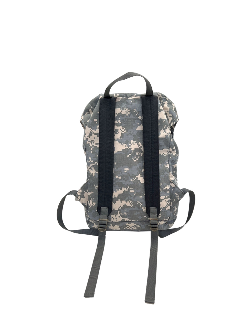 CHAI Camouflage Embroidered Logo Double Shoulder Drawstring Backpack