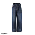 SEE ALSO Ba Series Old Money Upstart Retro Thermal Straight Jeans