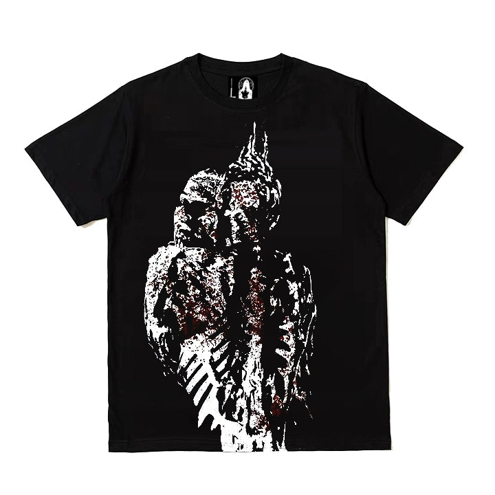 Wetbody Dark Oversized Street Neutral Tee