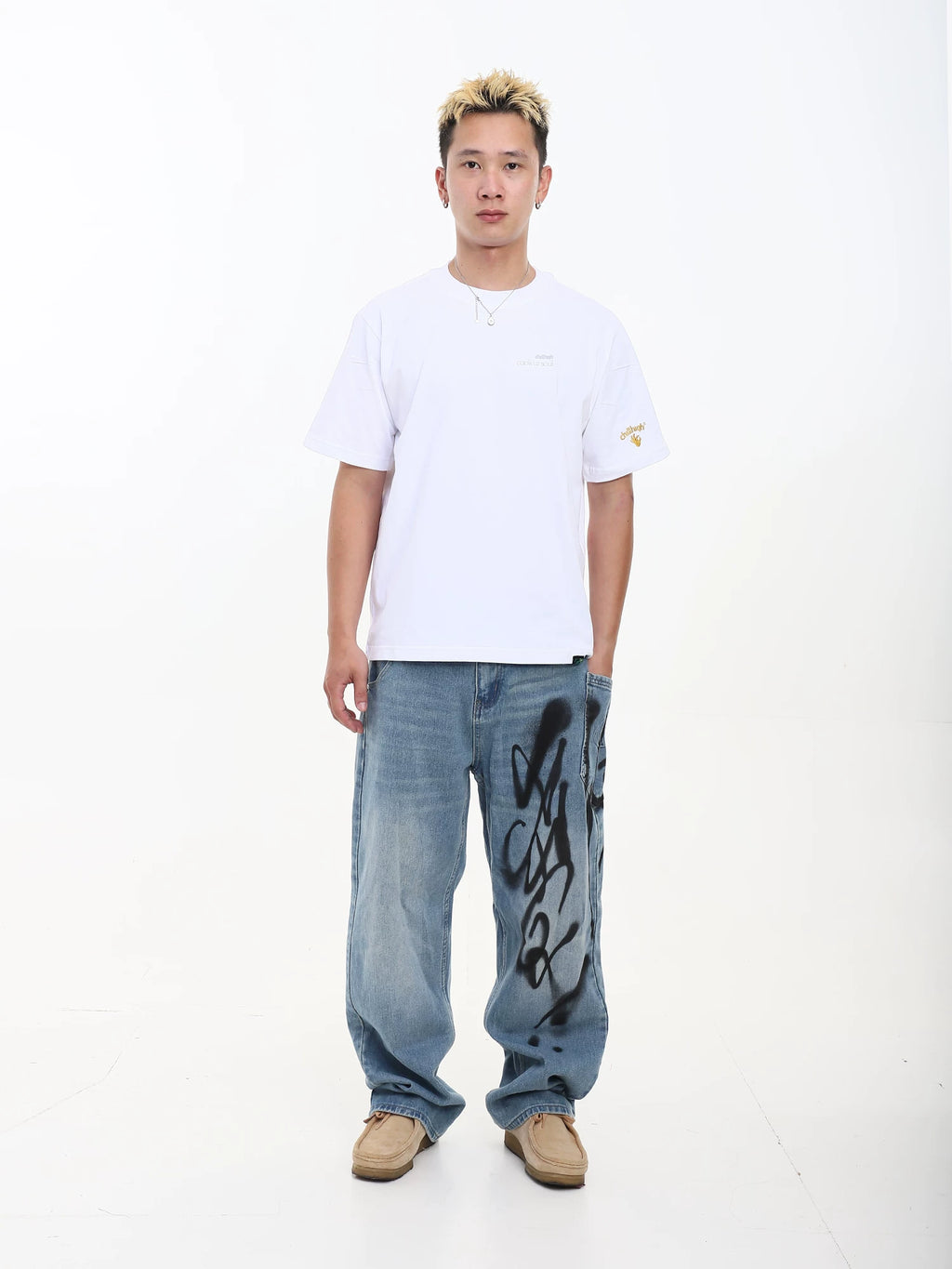 ChillHigh Simple Casual Round Neck Loose Tee