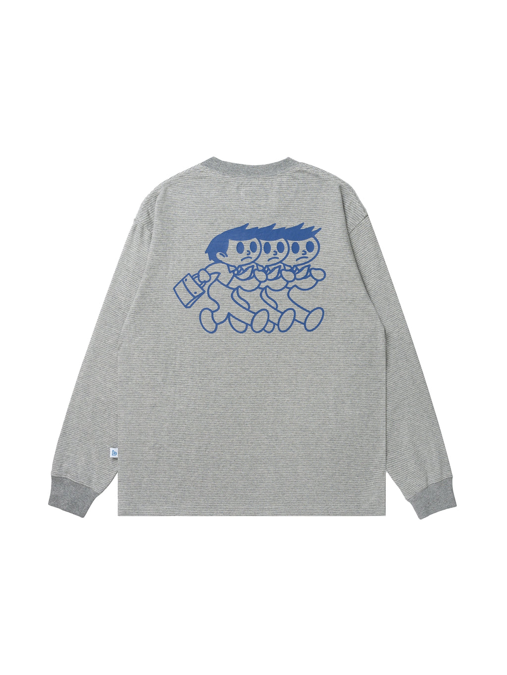 BENT IDEA Casual Pinstripe Long Sleeves