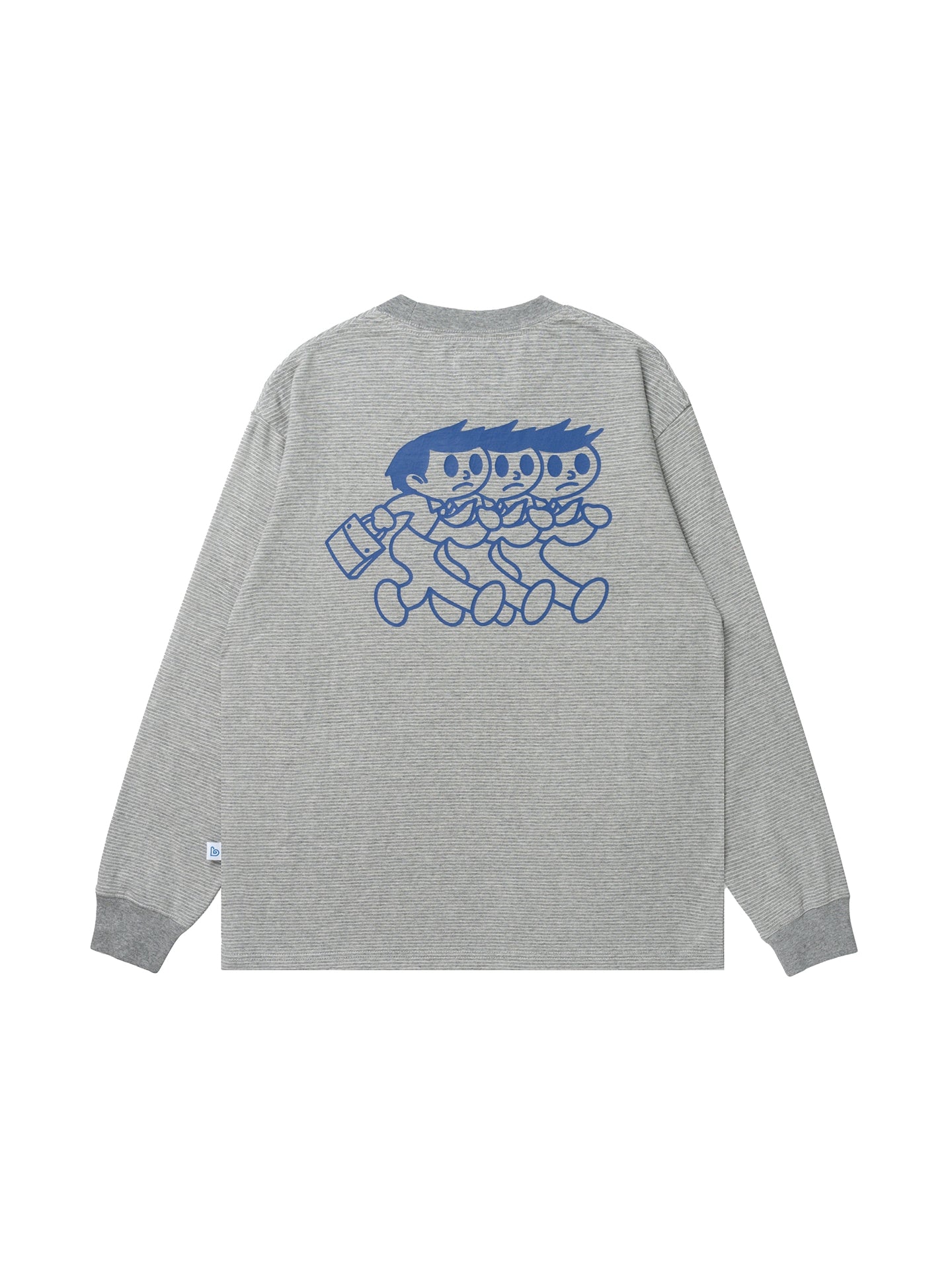 BENT IDEA Casual Pinstripe Long Sleeves