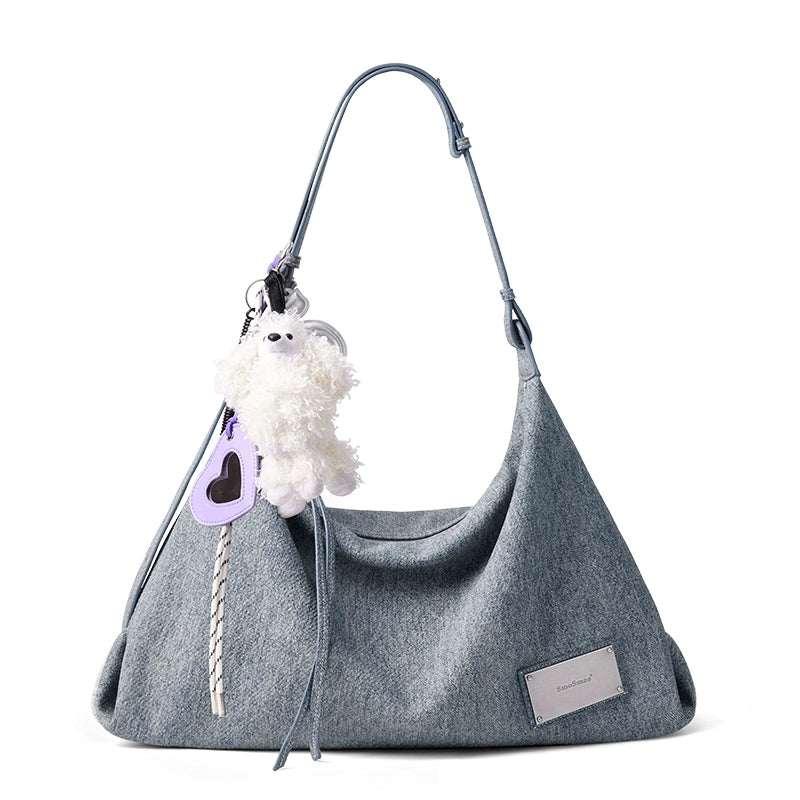 SmoSmos Large Capacity Niche Commuter Crossbody Slack Underarm Bag