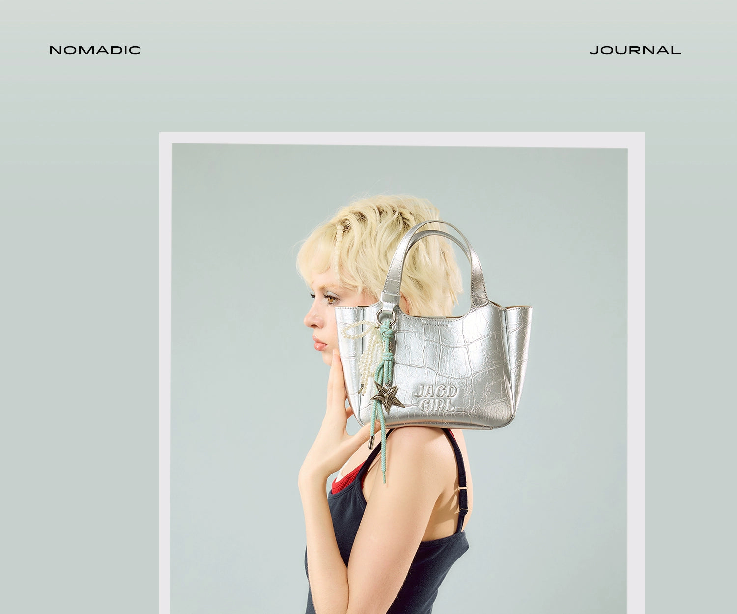 JACD Shoulder Messenger Bag Bucket Bag