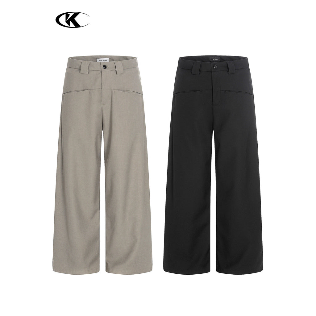 11KN Retro Premium Simple Straight Pants