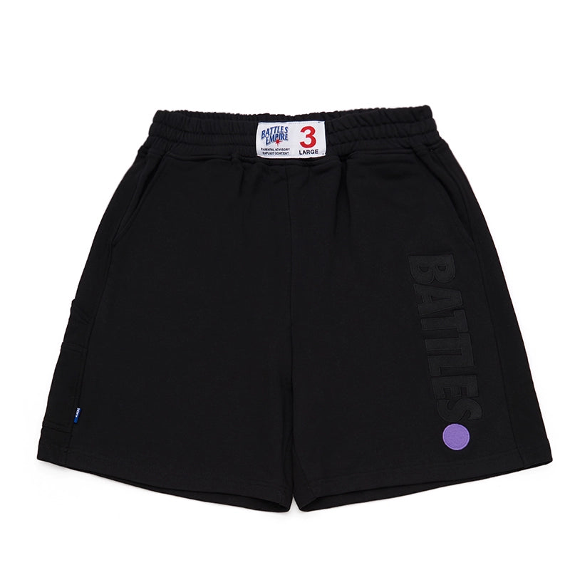 Battles Terry Embroidered Sports Shorts