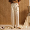 CULTUM Vintage Double-pleated Straight Pants