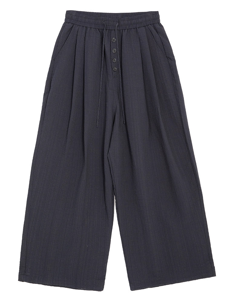 RHOMEHOUS Casual Lazy Wide Leg Pants