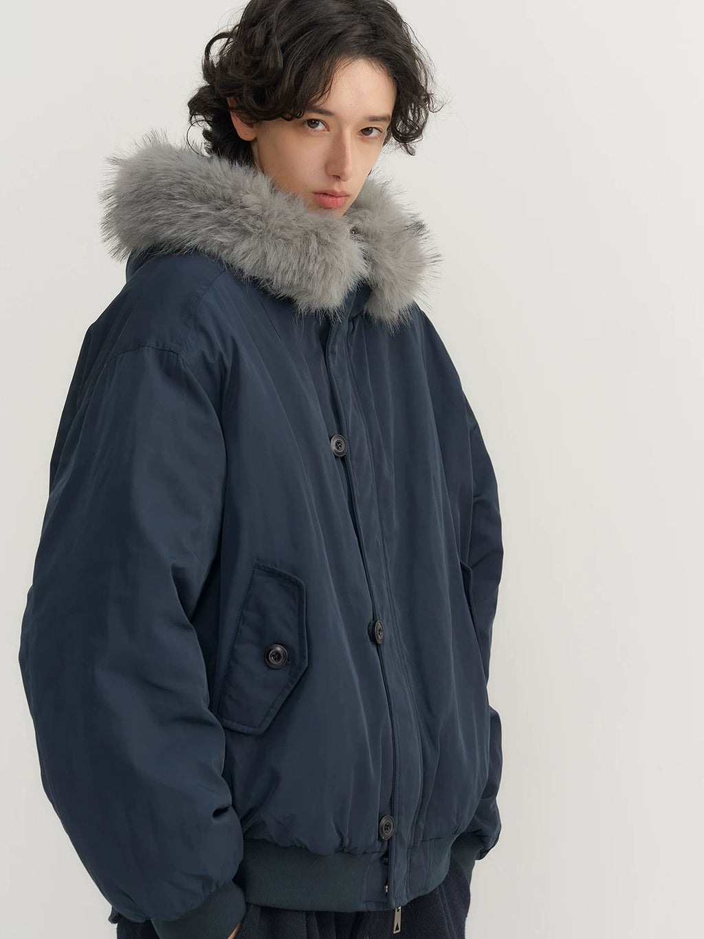 CARPEM Thermal Removable Fur Collar Jacket