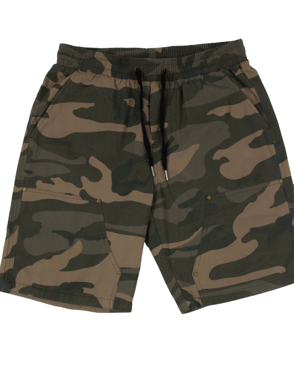GTAL Camouflage Retro Multi-pocket Tooling Five-point Pants