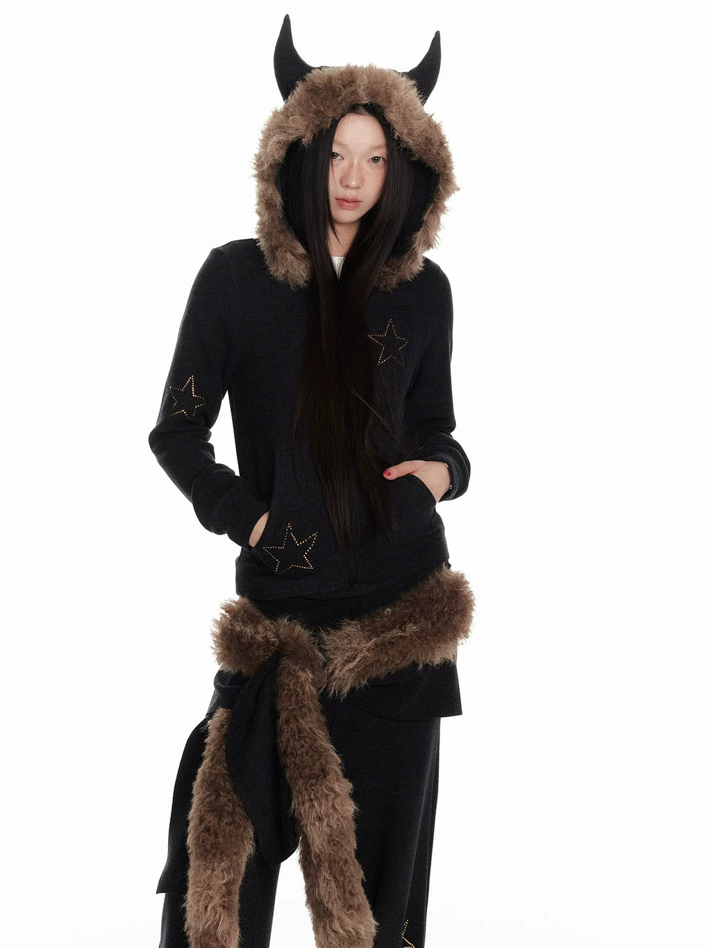 Jikoo Velvet Casual Versatile Suit