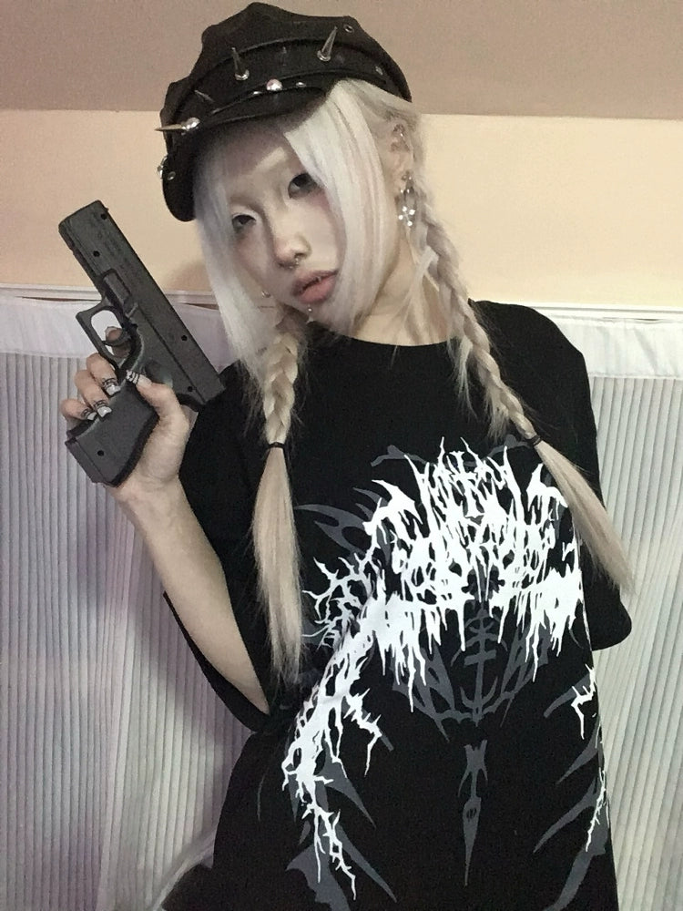 Wetbody Niche Neutral Loose Casual Tee