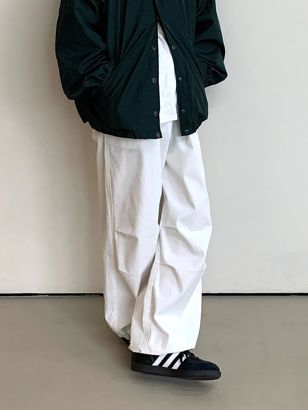 Anniehall Vintage Loose Pleated Casual Pants