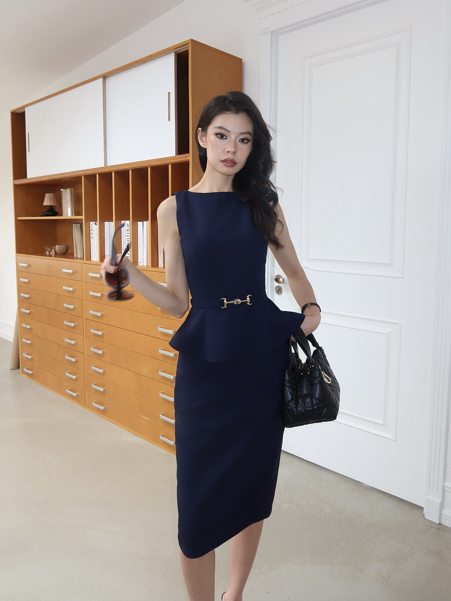 LLROGE Slim Skirt Two-piece Set